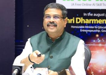 Dharmendra Pradhan launches Artificial Intelligence programme on World Youth Skills’ Day