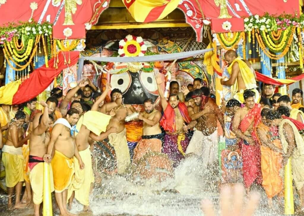  Lord Jagannath  ‘Adhara Pana’ Ritual