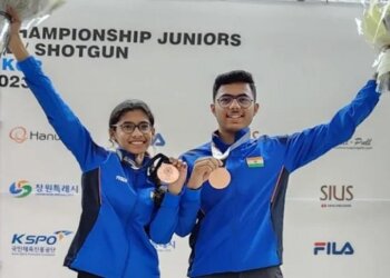 ISSF Shooting: Abhinav, Gautami Win Air Rifle Mixed Team Gold At Junior World Championship