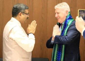 Shri Dharmendra Pradhan meets Australian Minister for Skill and Training, calls for strengthening India-Australia ties which are at historic high
