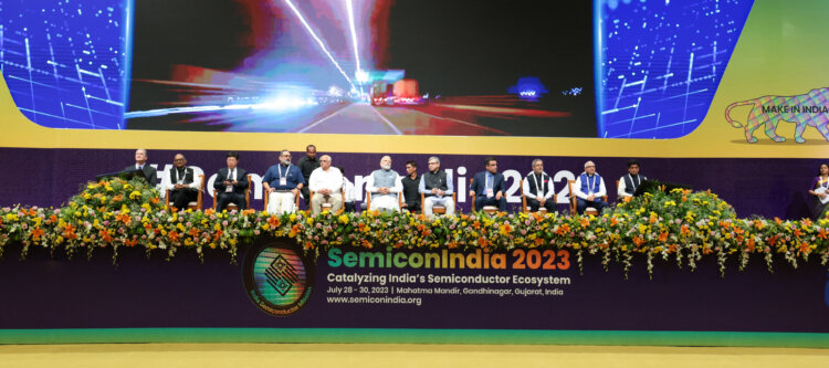 PM inaugurates SemiconIndia 2023 in Gandhinagar, Gujarat