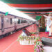 PM flags off two Vande Bharat Trains from Gorakhpur Railway Station in Uttar Pradesh