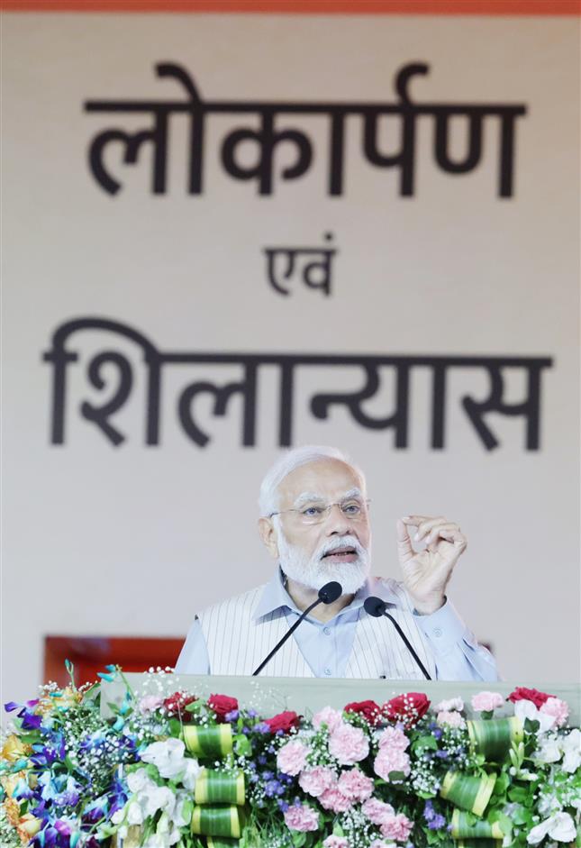 PM Addressing the gathering at Rajasthan