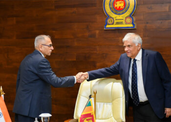 Indian Foreign Secretary Calls On Sri Lanka President
