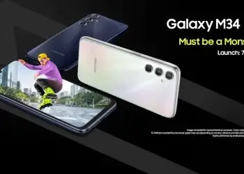 Samsung Galaxy M34 5G: 6,000mAh Battery, 120Hz AMOLED