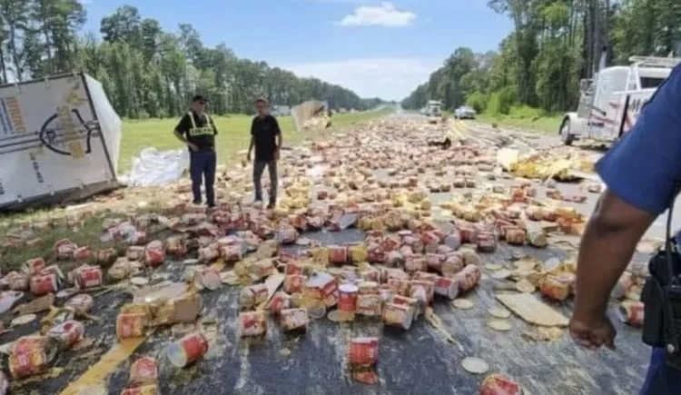 Nacho Cheese Spill: US Highway Collision