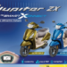 TVS Motor Launches Jupiter ZX Drum with SmartXonnect Tech