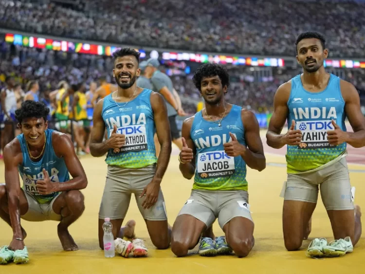 World Athletics Championships: Indian Men’s 4×400 Relay Team Sets Asian Record To Qualify For Final