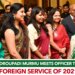PROBATIONERS OF INDIAN FOREIGN SERVICE CALL ON THE PRESIDENT