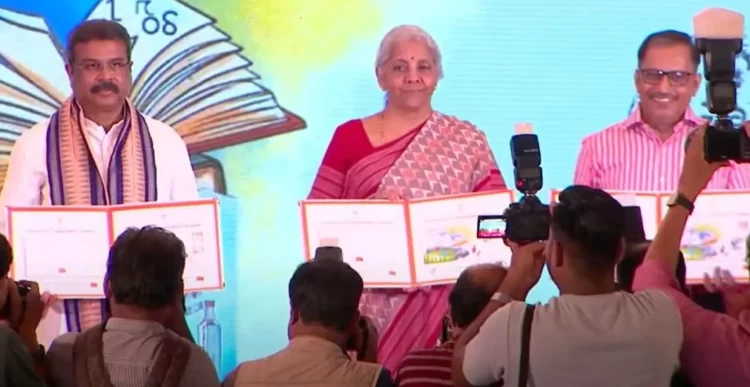 Dharmendra & Nirmala Sitharaman Launch Kuwi & Desia Books