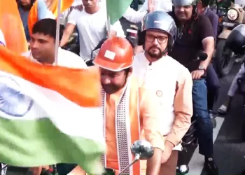 Har Ghar Tiranga 2.0 Launched With A Bike Rally Of MPs In Delhi