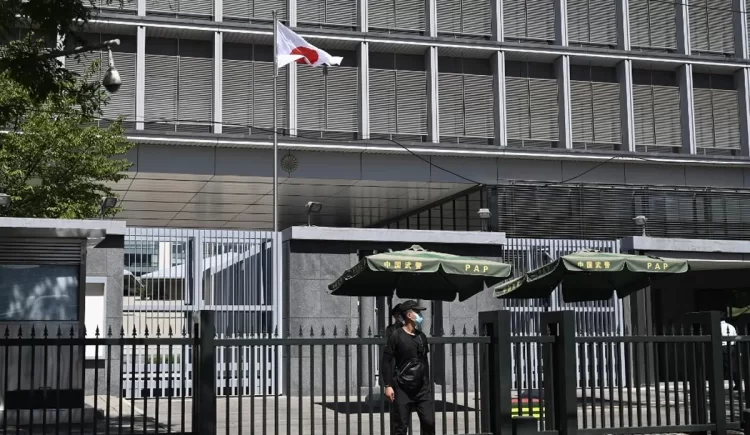 Brick Thrown At Japan’s Embassy In China Over Fukushima Water Release