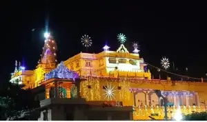 Sri Krishna Janmasthan Temple in Mathura decked up for Janmashtami festival