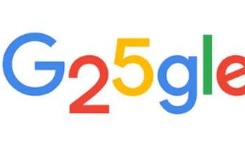 Google Celebrates 25th Birthday with Playful Doodle