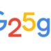 Google Celebrates 25th Birthday with Playful Doodle