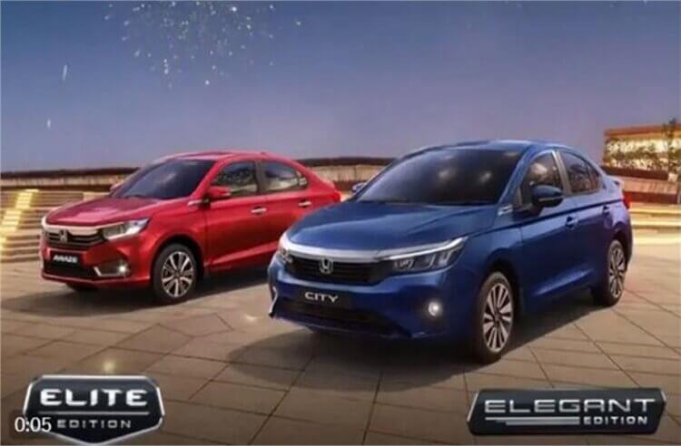 Honda launches festive editions of the City and Amaze at Rs 9.03 lakh