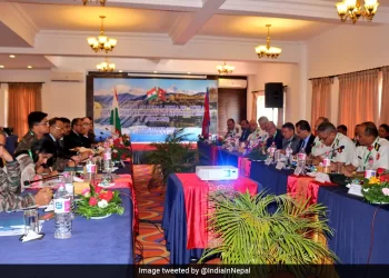 India, Nepal Discuss Security And Military Issues