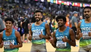 India Win First Gold In Men’s 4x400m Relay Since 1962