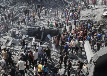 Gaza Child Rescued After Israel Airstrike