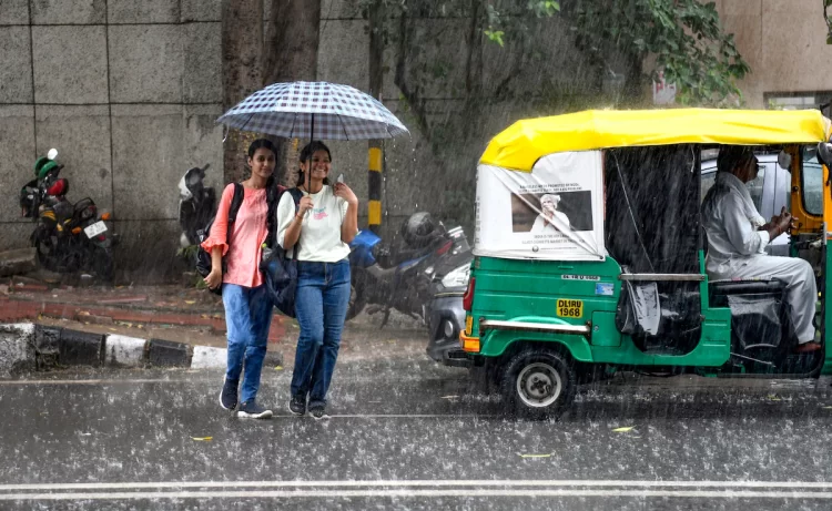 Delhi Rainfall Causes 6-Degree Temperature Drop