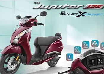 TVS Jupiter 125 with SmartXonnect tech launched at Rs 96,855
