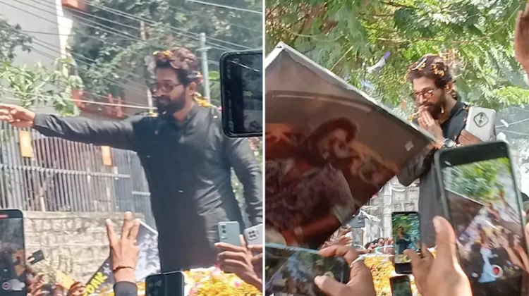 Allu Arjun Grand Welcome: National Award Celebration