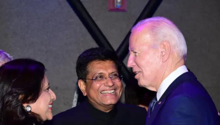 Piyush Goyal Meets Joe Biden at Key US Summit