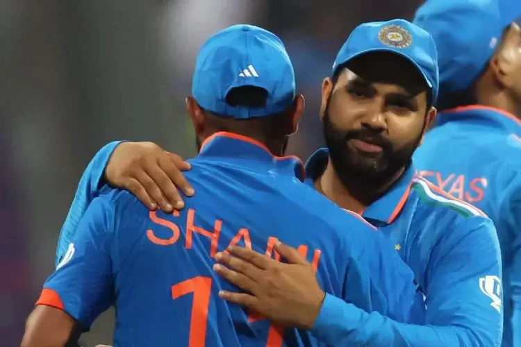 Men’s ODI WC: Shami 5-18 Helps India Beat Sri Lanka By 302 Runs