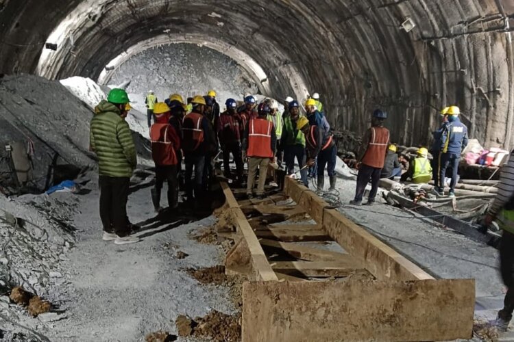 Uttarkashi Tunnel Collapse: Up To 30 Metres Vertical Drilling Completed, Broken Parts Of Auger Machine Removed