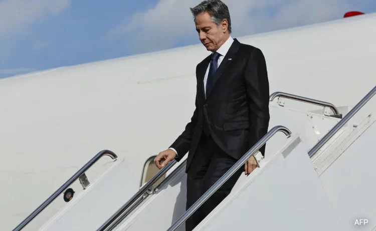 Blinken Arrives in Japan for Gaza-Focused G7 Meet