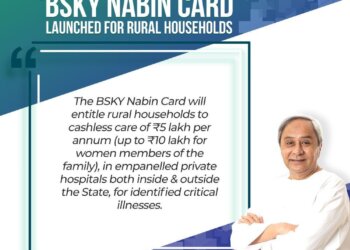 CM Naveen Patnaik Launches BSKY Nabin Card; 1.1 Crore To Receive Free Medical Benefits