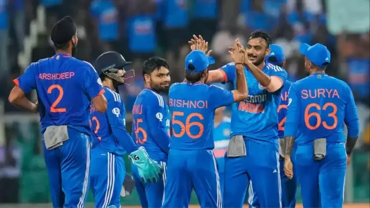 India vs Australia 4th T20I: Axar’s 3-16 After Rinku, Jitesh’s Knocks Help India Beat Australia, Take Unbeatable 3-1 Lead