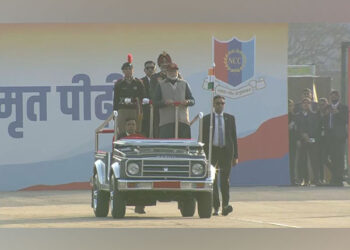 PM addresses NCC PM Rally at Cariappa Parade Ground, Delhi