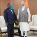 Prime Minister meets President of the Republic of Mozambique on the sidelines of the 10th Vibrant Gujarat Global Summit 2024