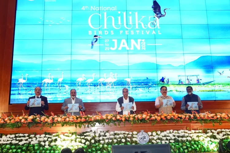 CM Naveen Patnaik Inaugurates 4th National Chilika Birds Festival