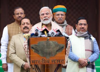 PM addresses media before the Parliament session