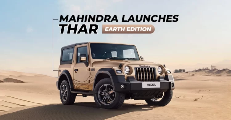 Mahindra Thar Earth edition launched at Rs 15.40 lakh— gets new colour scheme