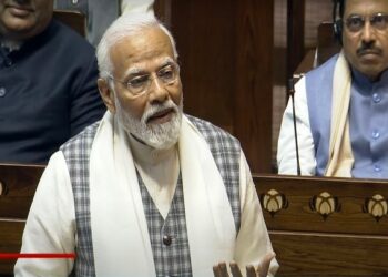 PM bids farewell to the retiring members of Rajya Sabha