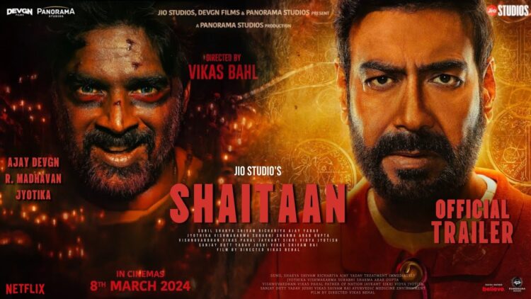 Shaitaan trailer: Helmed by Vikas Bahl, the Ajay Devgn-R Madhavan-Jyotika film will release in March