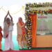 PM lays foundation stone of Shri Kalki Dham Temple in Sambhal, Uttar Pra