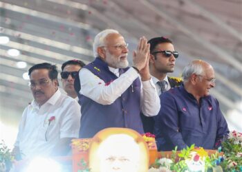 PM dedicates to nation and lays foundation stone for multiple development projects worth more than Rs. 48,100 crores in Rajkot, Gujarat