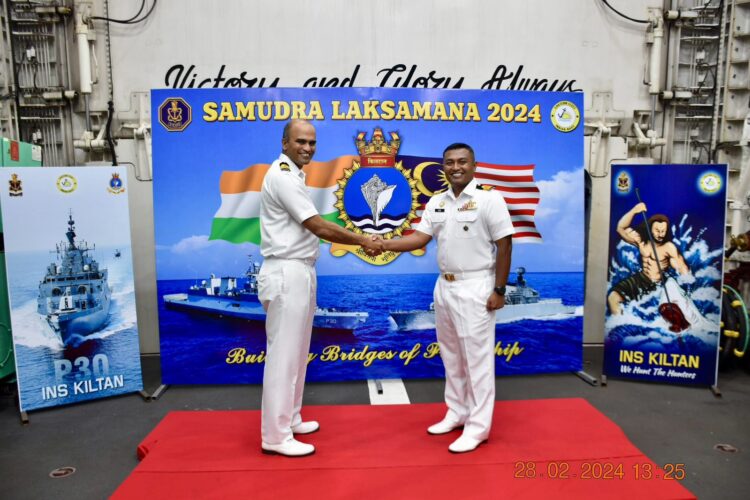 INDIA - MALAYSIA BILATERAL MARITIME EXERCISE SAMUDRA LAKSAMANA