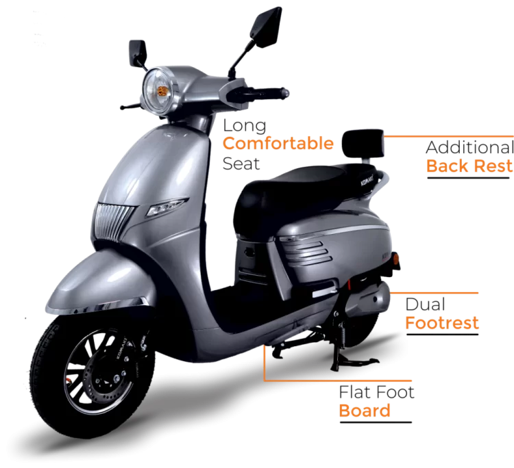 Komaki Flora electric scooter launched at Rs 69,000