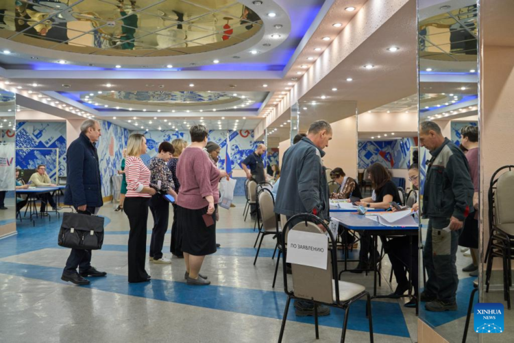 Voting Starts In Russian Presidential Election