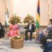 PRESIDENT OF INDIA IN MAURITIUS; MEETS PRESIDENT ROOPUN AND PRIME MINISTER JUGNAUTH
