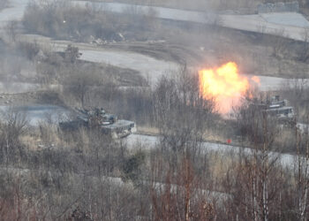 S.Korea Stages Live-Fire Drills With US Near Inter-Korean Border