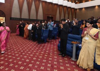 Prez Murmu addresses State Civil Services Officers attending 124th Induction Training Programme at LBSNAA