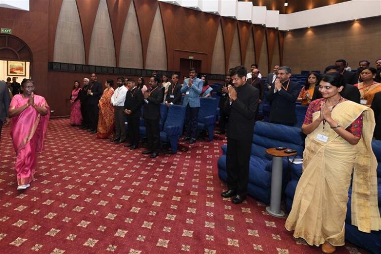 Prez Murmu addresses State Civil Services Officers attending 124th Induction Training Programme at LBSNAA
