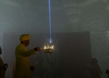 Ram Navami Live Updates: Lord Ram Lalla's forehead illuminates with ‘Surya Tilak’ in Ayodhya