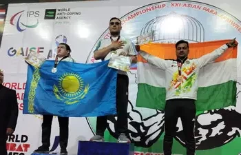 Asian Championship 2024: Indian Arm Wrestler Shrimant Jha wins gold